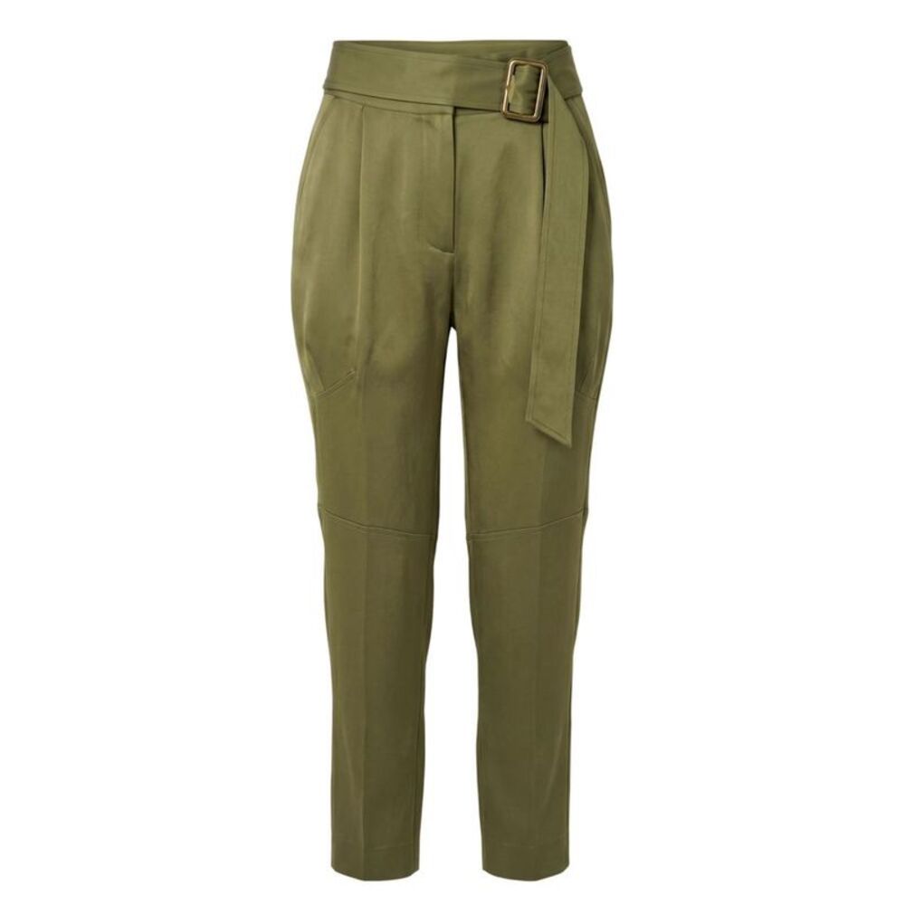 Trussardi Green Viscose Women Women's Pants